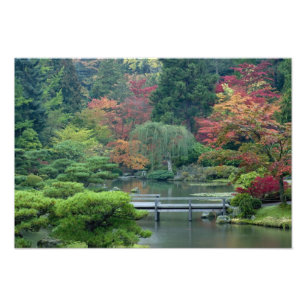 Japanese Garden at the Washington Park Photo Print
