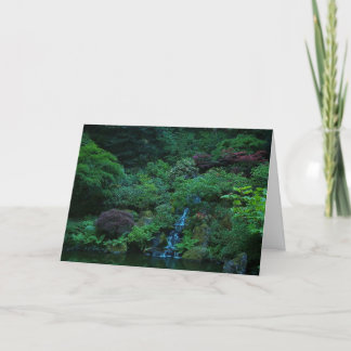 Japanese Garden Card
