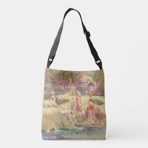 Japanese Garden II / Washed Edition Crossbody Bag