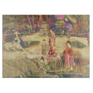 Japanese Garden II / Washed Edition Cutting Board