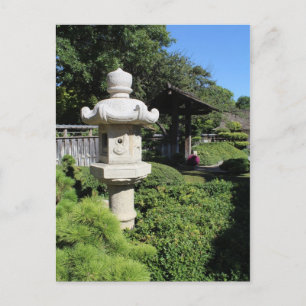 Japanese Garden in Fort Worth Texas # 141 Postcard