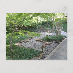 Japanese Garden in Fort Worth Texas # 52 Postcard