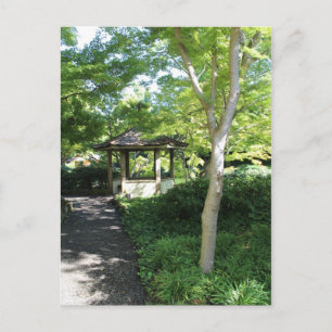 Japanese Garden in Fort Worth Texas # 60 Postcard