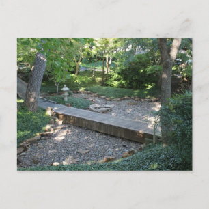 Japanese Garden in Fort Worth Texas # 77 Postcard