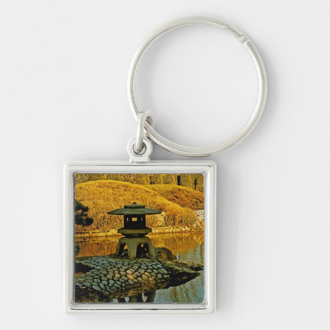 Japanese Garden Key Ring (Front)