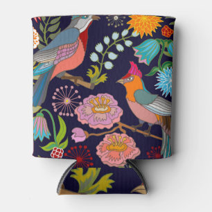 Japanese Garden: Oriental Victorian Seamless Can Cooler