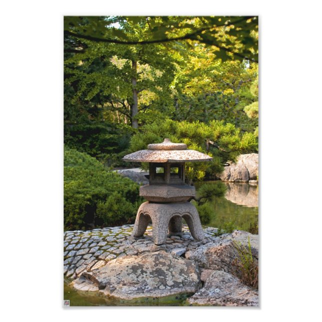 Japanese Garden Photo Print (Front)