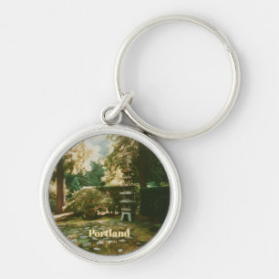 Japanese Garden, Portland, Oregon Souvenir Key Ring