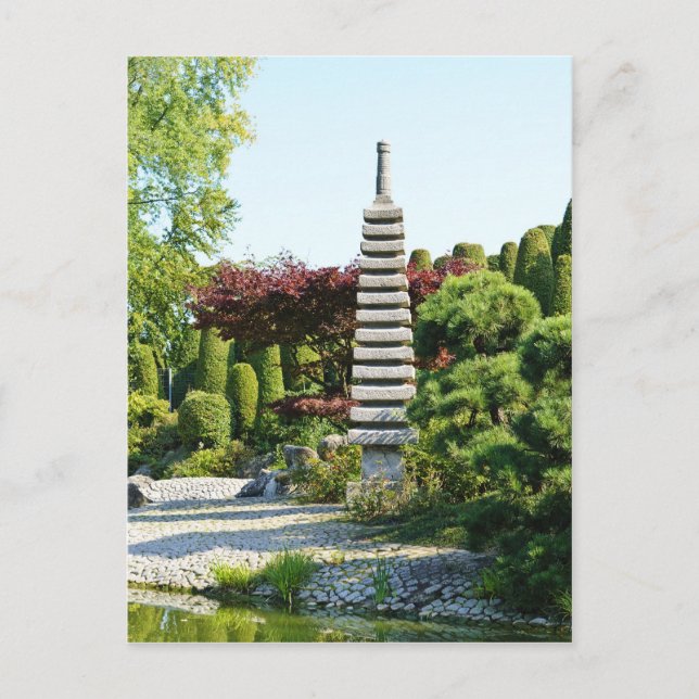 Japanese Garden Postcard (Front)