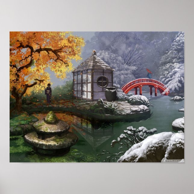 Japanese Garden  Poster (Front)