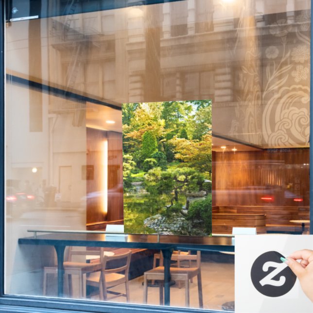 Japanese Garden - Traditional Aesthetic (Cafe Window)