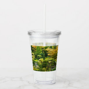 Japanese Garden - Traditional Aesthetic Acrylic Tumbler