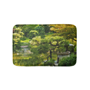 Japanese Garden - Traditional Aesthetic Bath Mat