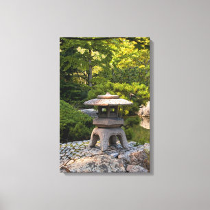 Japanese Garden - Traditional Aesthetic Canvas Print