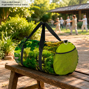 Japanese Garden - Traditional Aesthetic Duffle Bag