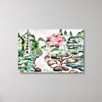 Japanese Garden Wall Art