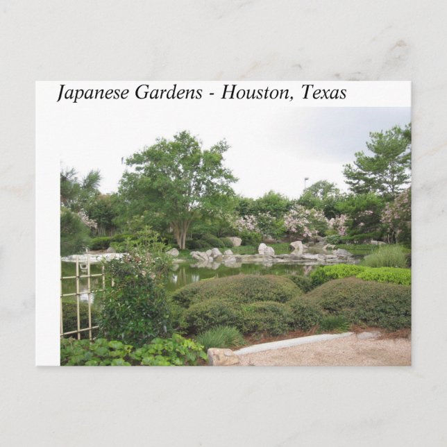 Japanese Gardens - Houston, Texas - Postcard (Front)