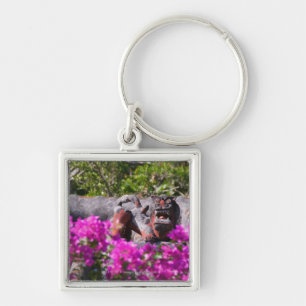 Japanese gargoyle key ring
