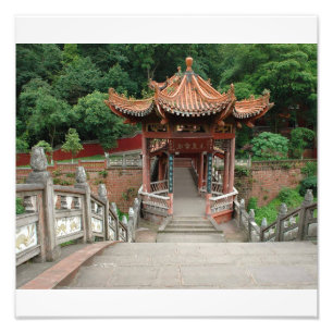 Japanese Gate Bridge Photo Print