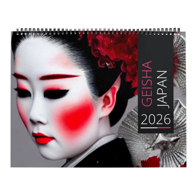 Japanese Geisha Calendar (Cover)