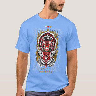 Japanese Geisha Humanoid Robot  Futurism Outrun St T-Shirt