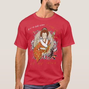 Japanese Geisha Kawaii Girl Kimono Samurai T-Shirt