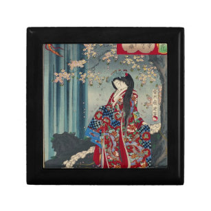 Japanese Geisha Lady Japan Art Cool Classic Gift Box