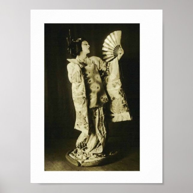 Japanese Geisha poster (Front)