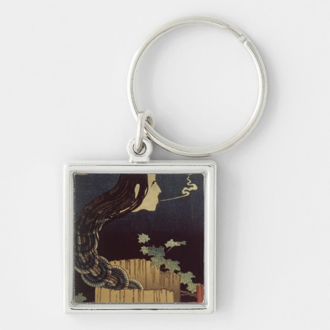 Japanese Ghost Key Ring (Front)