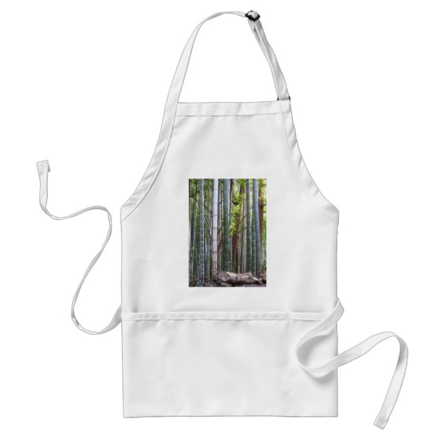 Japanese Giant Bamboo Forest, Sagano, Kyoto, Japan Standard Apron (Front)