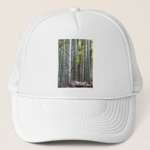 Japanese Giant Bamboo Forest, Sagano, Kyoto, Japan Trucker Hat