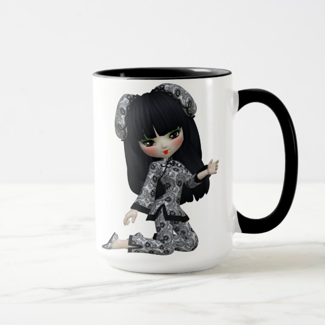 Japanese Girl Mug (Right)