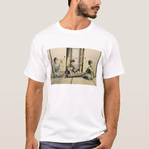 Japanese girls playing the flute, 'koto' and samis T-Shirt