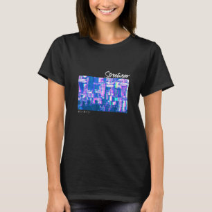Japanese Glitch Cyberpunk Tokyo Streetwear Aesthet T-Shirt
