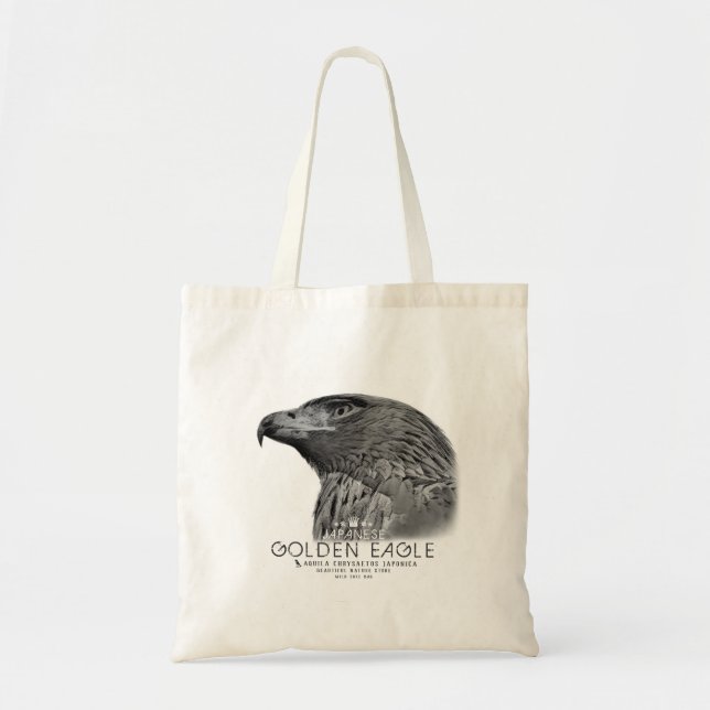Japanese Golden Eagle Tote Bag (Front)