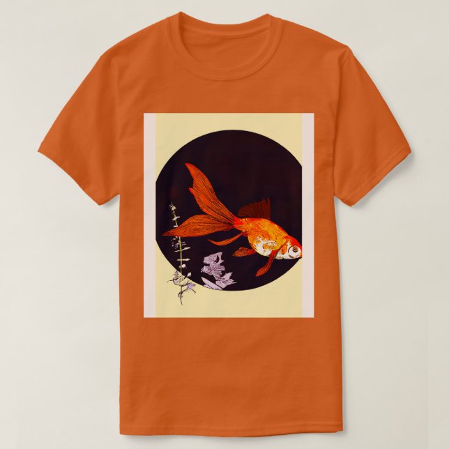Japanese Goldfish T-Shirt (Design Front)