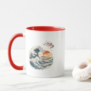 Japanese Great Wave Mount Fuji Mug