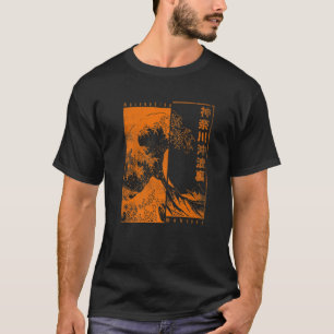 Japanese Great Wave Off Kanagawa Katsushika Hokusa T-Shirt