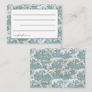 Japanese Haiku Poem Note Card