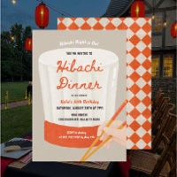 Japanese Hibachi Dinner Birthday Party