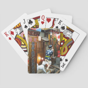 Japanese Humour - Dog Pulling Pants Down Playing Cards