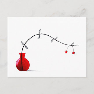 Japanese Ikebana Chabana Postcard