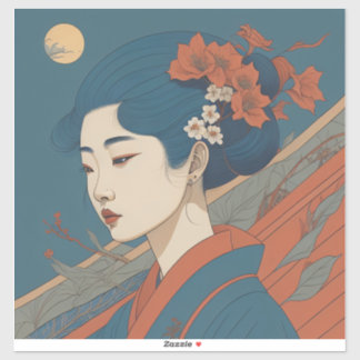 Japanese-inspired art and illustrations Art -4