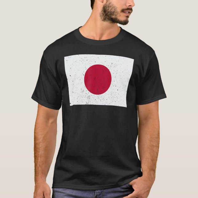 Japanese Japan Flag Pride Japanese Flag T-Shirt (Front)