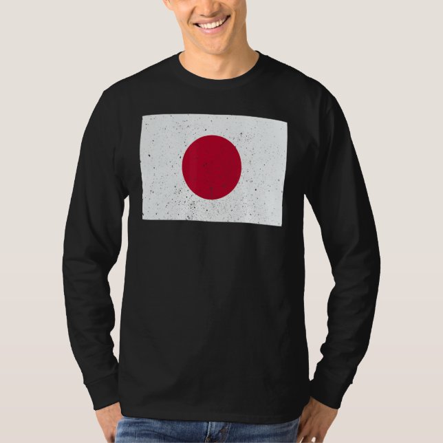 Japanese Japan Flag Pride Japanese Flag T-Shirt (Front)