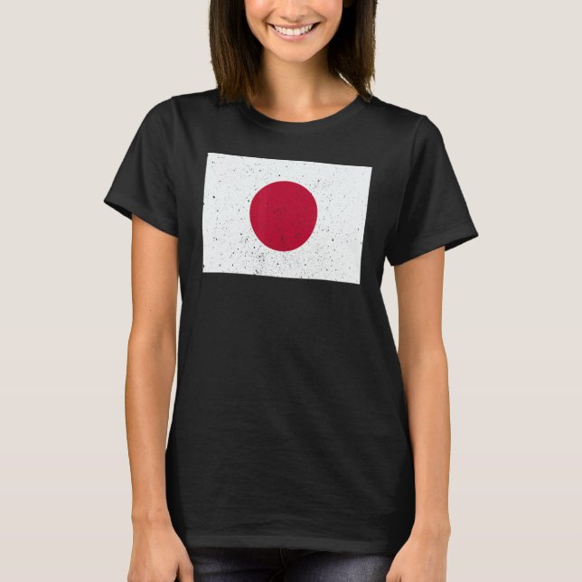 Japanese Japan Flag Pride Japanese Flag T-Shirt (Front)