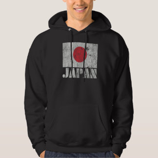 Japanese Japan Flag  Vintage Country Souvenir Hoodie