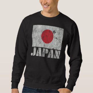 Japanese Japan Flag Vintage Country Souvenir Sweatshirt