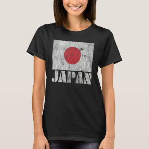 Japanese Japan Flag Vintage Country Souvenir T-Shirt