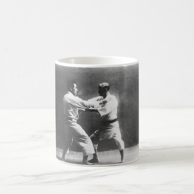 Japanese Judoka Jigoro Kano Kyuzo Mifue Judo Coffee Mug (Center)